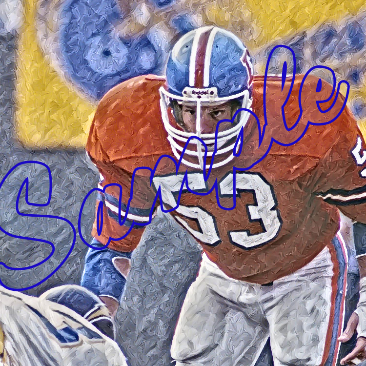 NFL: Denver Broncos: Randy Gradishar 1.01 Limited to 5 copies