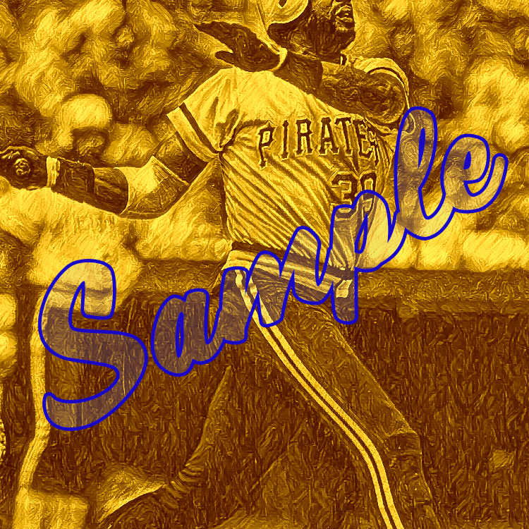 MLB: Pittsburgh Pirates: Dave Parker 1.08  Limited to 1 copy