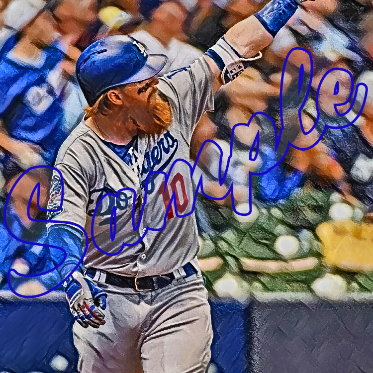 MLB: Los Angeles Dodgers: Justin Turner 1.06 Limited to 5 copies