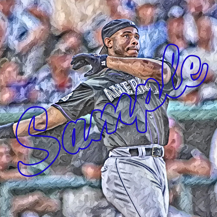 MLB: Seattle Mariners: Ken Griffey Jr. 3.02 Limited to 3 Copies